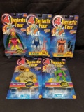 1995 Marvel Fantastic Four Toys 5 Units