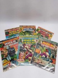 Vintage Marvel Hulk Sub Mariner Comics 6 Units