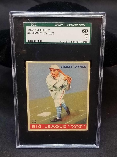 1933 Goudey SGC #6 Jimmy Dykes 60 EX5