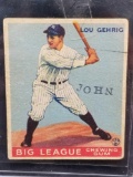 1933 Goudey #92 Lou Gehrig