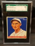 1933 Goudey SGC #173 Roscoe Holm 60 EX5