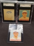 1933 Goudey Leo Mangum Progressive Proof 3 Units