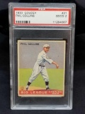 1933 Goudey Red PSA #21 Phil Collins Good 2