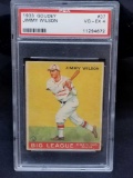 1933 Goudey Red PSA #37 Jimmy Wilson VG EX4