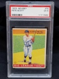 1933 Goudey Red PSA #70 Pete Scott EX5