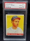 1933 Goudey Red PSA #71 Robert Burke NM MT8 OC