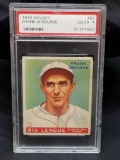 1933 Goudey Red PSA #87 Frank O'Rourke VG EX4