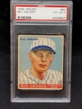 1933 Goudey Red PSA #94 Bill Walker VG EX4