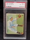 1933 Goudey Red PSA #112 Fred Schulte VG EX4