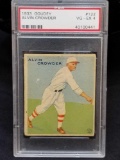 1933 Goudey Red PSA #122 Alvin Crowder VG EX4