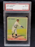 1933 Goudey Red PSA #141 Ray Benge VG EX4