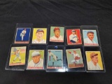 1933 Goudey Baseball Card Lot 10 Units