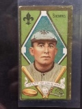 1911 T205 Barney Pelty Honest Long Cut Card