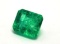 Emerald 11.45 ct Monster Emerald Cut Beauty Natural Earth Mined Gem Stone w/ Gem ID Card