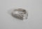 5.51ct Gorgeous Sterling 925 Silver Ring w/ Blazing White Gem Stone Size 7