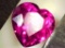 1.03ct Heart Shaped Natural Pink Rhodolite Garnet Madagascar