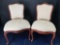 Matching Antique Claw Foot Chairs