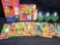 Pez lot. Pez popcorn boxes and pops boxes. Easter Hippity Hoppity Pez eggs.