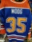 Andy Moog Edmonton Oilers Signed Jersey COA