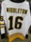 Rick Middleton Signed Road White Hockey Jersey COA