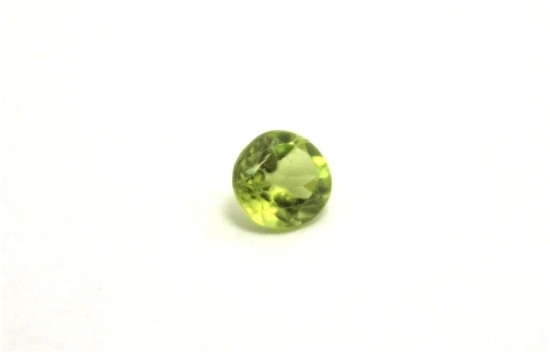 Bolivian 1.02ct Round Cut Brilliant Citrine Gem Stone