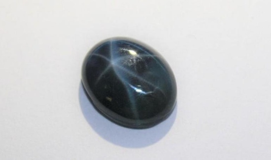 3.01ct Dazzling Deep Blue Star Sapphire