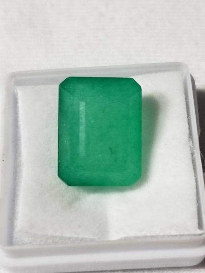 13.37 Ct. Natural Emerald Green Monster GGL Certified