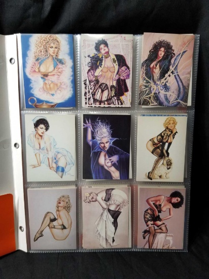 1992 Olivia Art Collector Cards in Pages