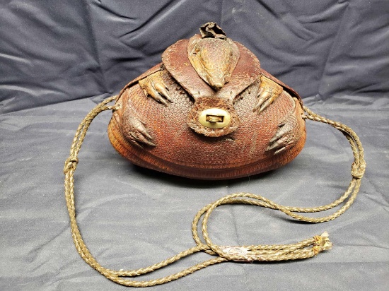 Very Unique Armadillo purse. Made from the animal