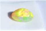 1.40ct Rainbow Opal Stunning Vibrant Colors Natural Earth Mined