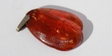 13.9ct Massive Amber Fossil Gem Stone w/ Bracelet Clip