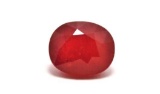 Big 11.54ct Blood Red Ruby Natural Gem Stone