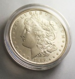 1886 Morgan Silver Dollar Great Looking Lustrous Coin