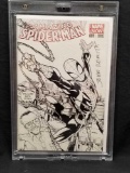 Amazing Spider Man #1 Stan Lee Variant Black and White