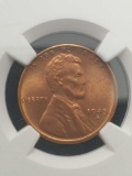 1945 wheat NGC certified MS 66 RD S/S