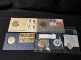 Bicentennial First Day Cover Stamp Coin Set 4 Units
