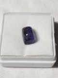 3.92 Ct. Natural Tanzanite Blue Gemstone GGL Certified