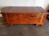 E. R. Co. Forest Park Line Cedar Chest Trunk