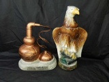 Whiskey Decanters Evan Williams Jim Beam