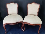 Matching Antique Claw Foot Chairs