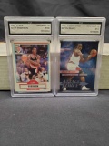 90 & 99 fleer Gem mint 10 cards