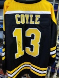 Charlie Coyle Boston Bruins Signed Jersey COA