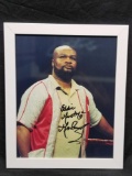 Eddie Mustafa Muhammad Boxing Signed Photo COA