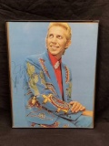 Porter Wagoner Signed Photo Framed