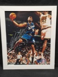 Grant Hill Signed Photo Framed COA