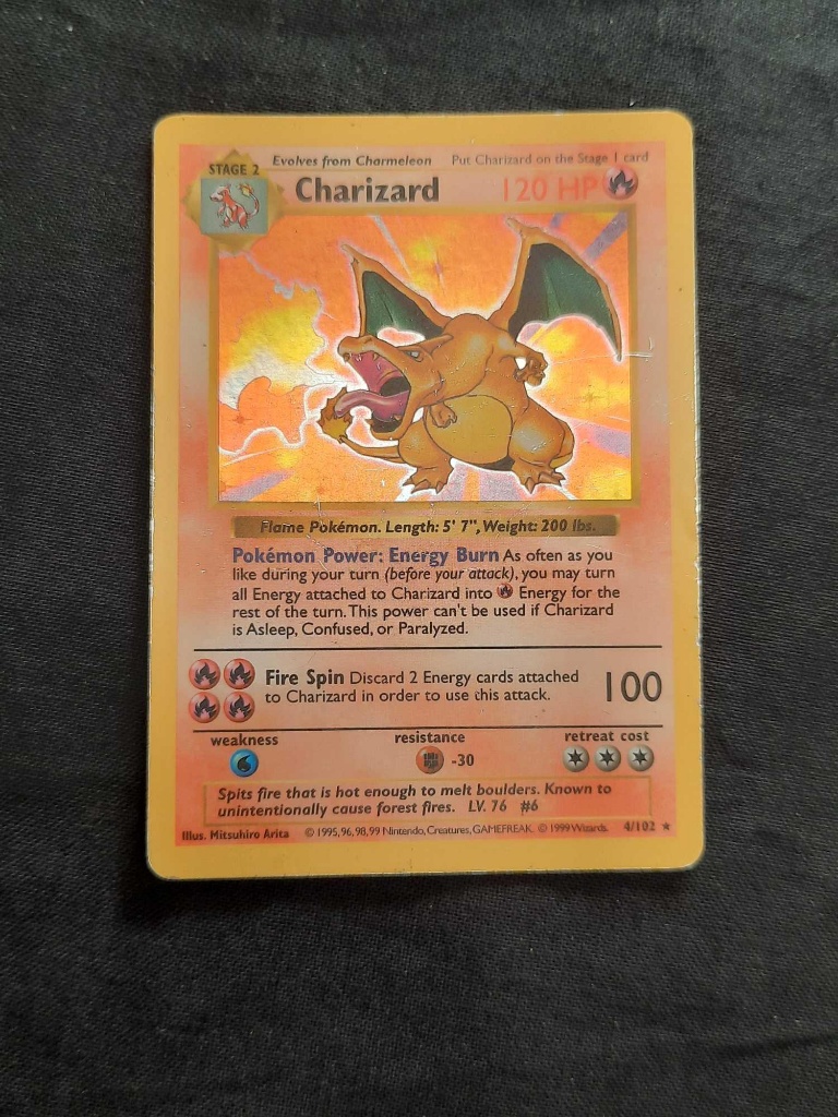 Charizard Blastoise Venusaur Pokemon Card Lot 3 Units Red & Blue Starters  Rare Holos | Online Auctions | Proxibid