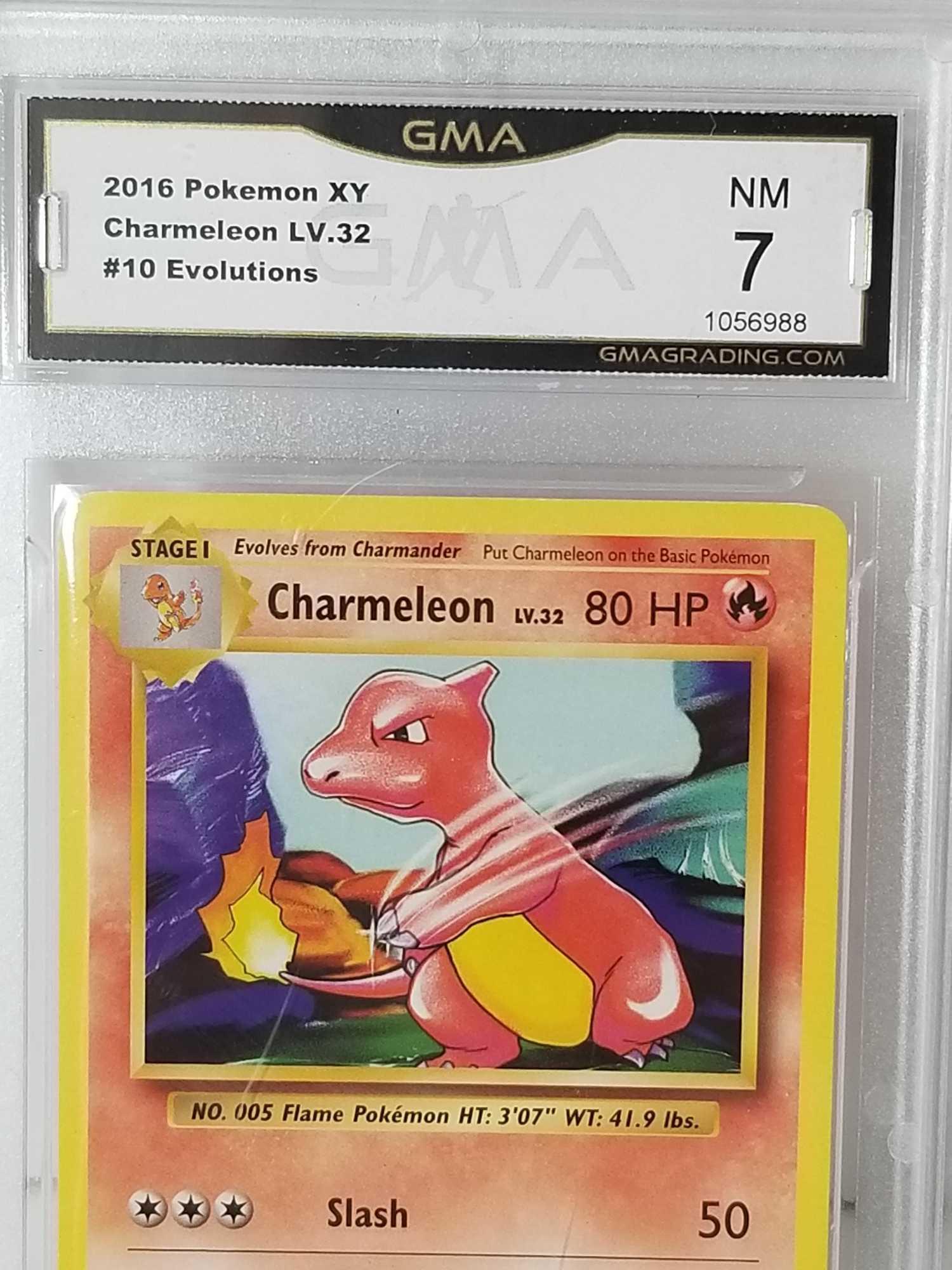 2016 Pokemon XY Charmeleon LV.32 Evolutions NM 7 | Proxibid