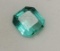 Emerald Colombian green Emerald .53ct 5.43mm