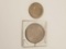 1976 Bicentennial Ike Dollar Kennedy Half Dollar 2 Coins