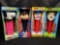 Giant Pez NY Giants peanuts. Clown. Snoopy. Musical Santa